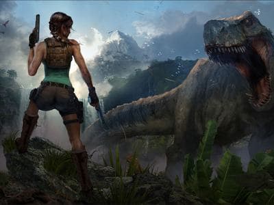 Tomb Raider T-rex