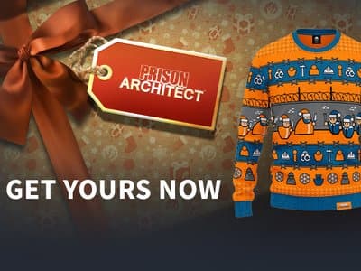 Prison Architetect foute Kersttrui