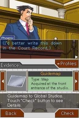 Phoenix Wright: Ace Attorney screenshot 2