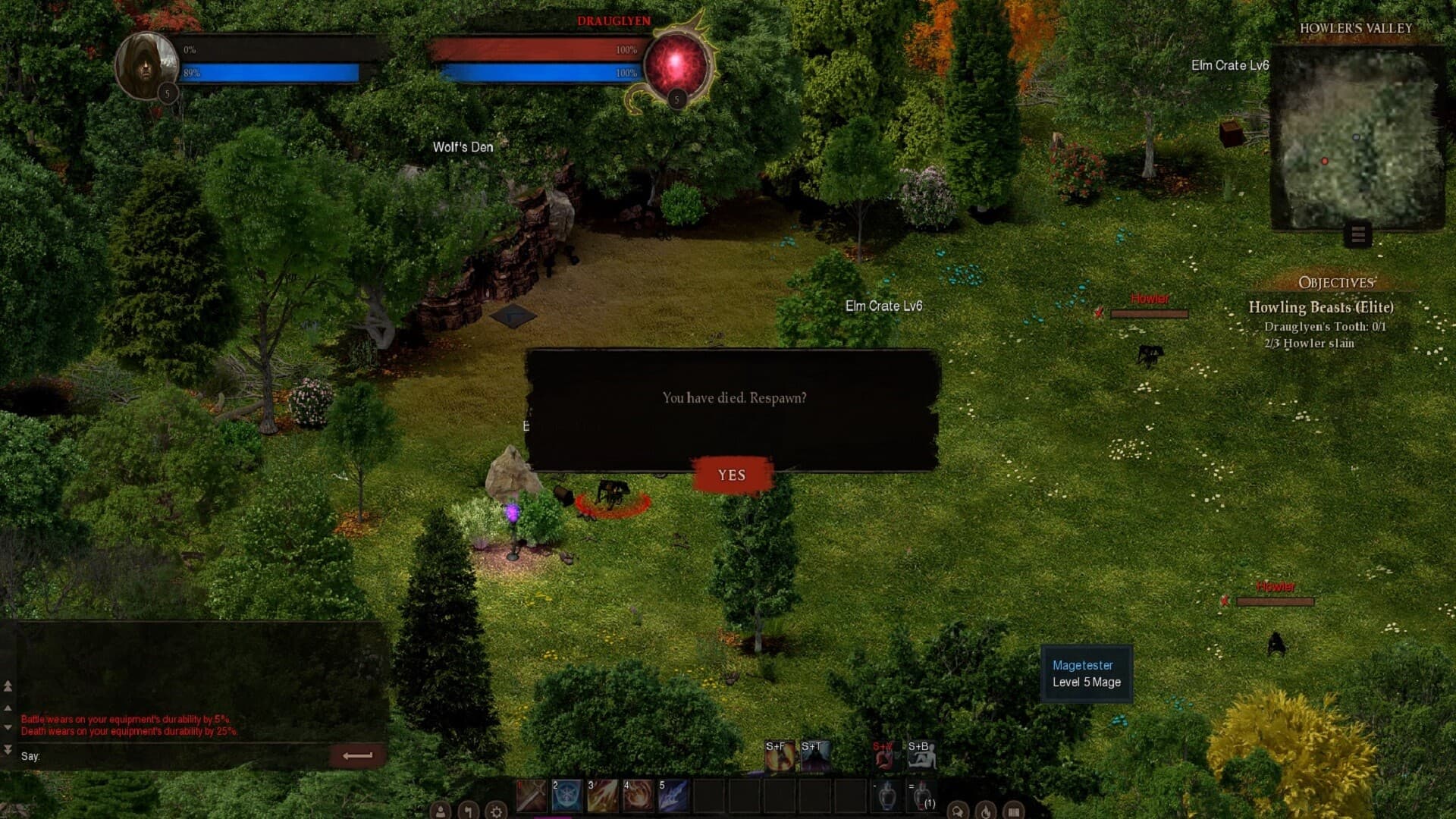 Dreadmyst screenshot 2