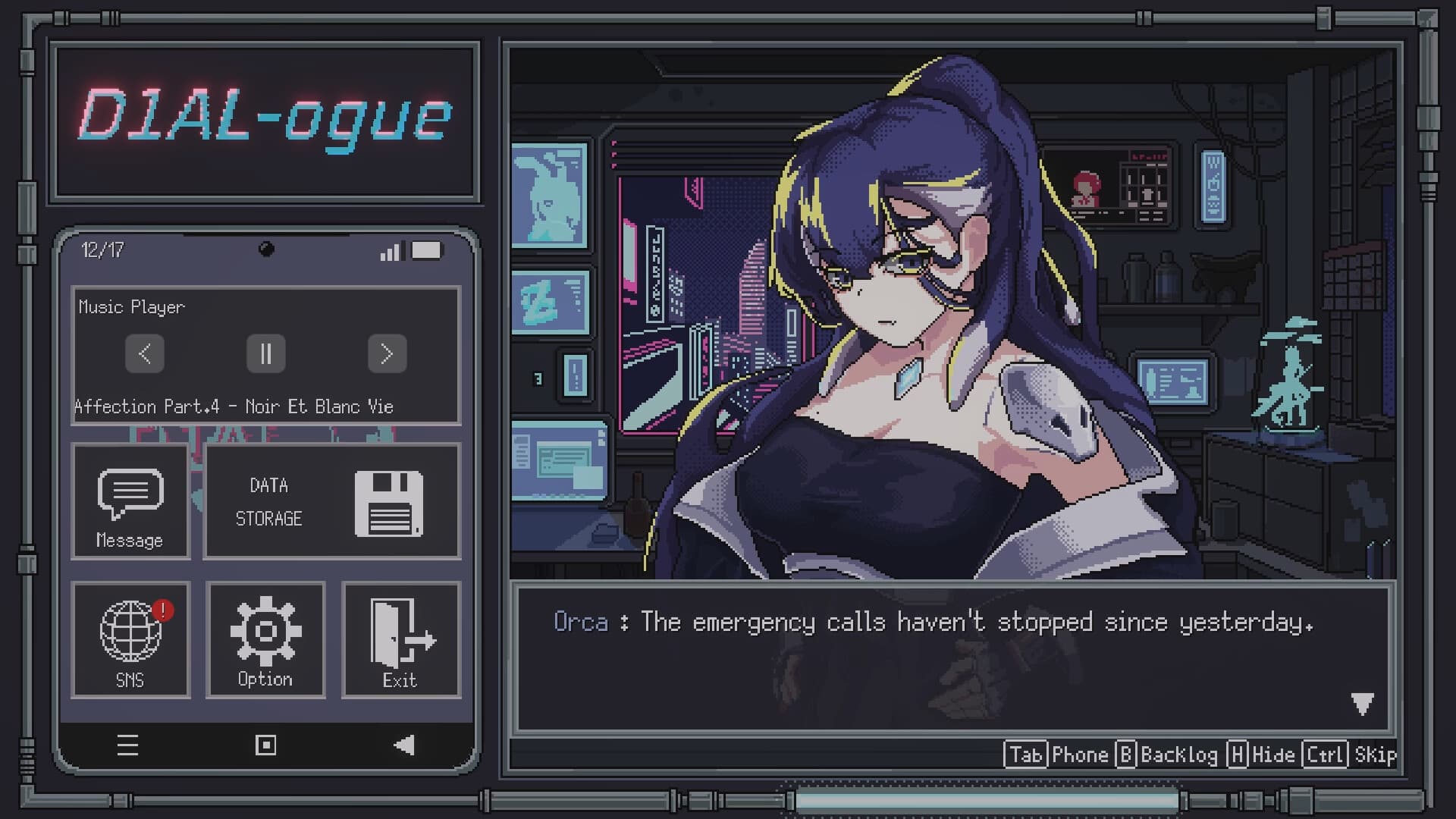 D1AL-ogue screenshot 1