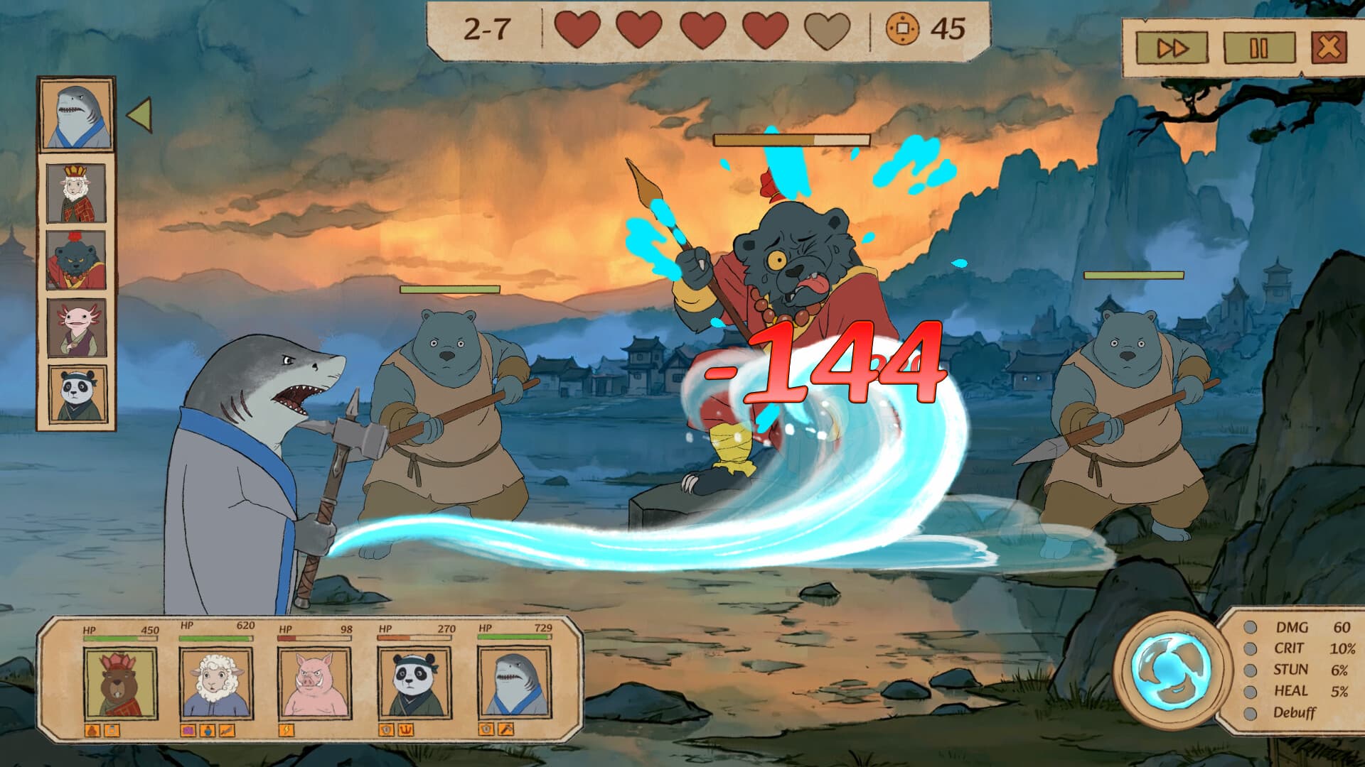 Monk & The Misfit Monsters screenshot 1