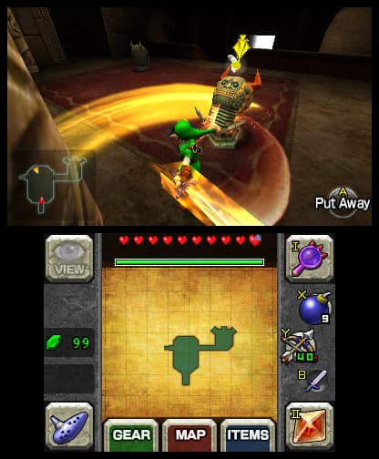 The Legend of Zelda: Ocarina of Time 3D screenshot 2