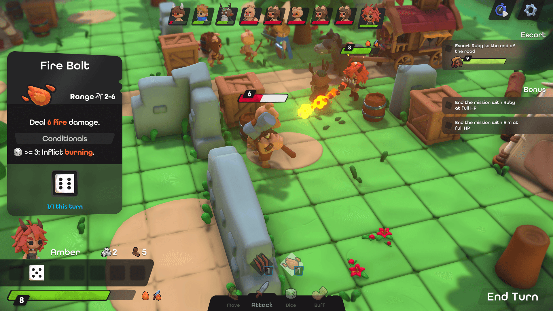 Dobbel Dungeon screenshot 3