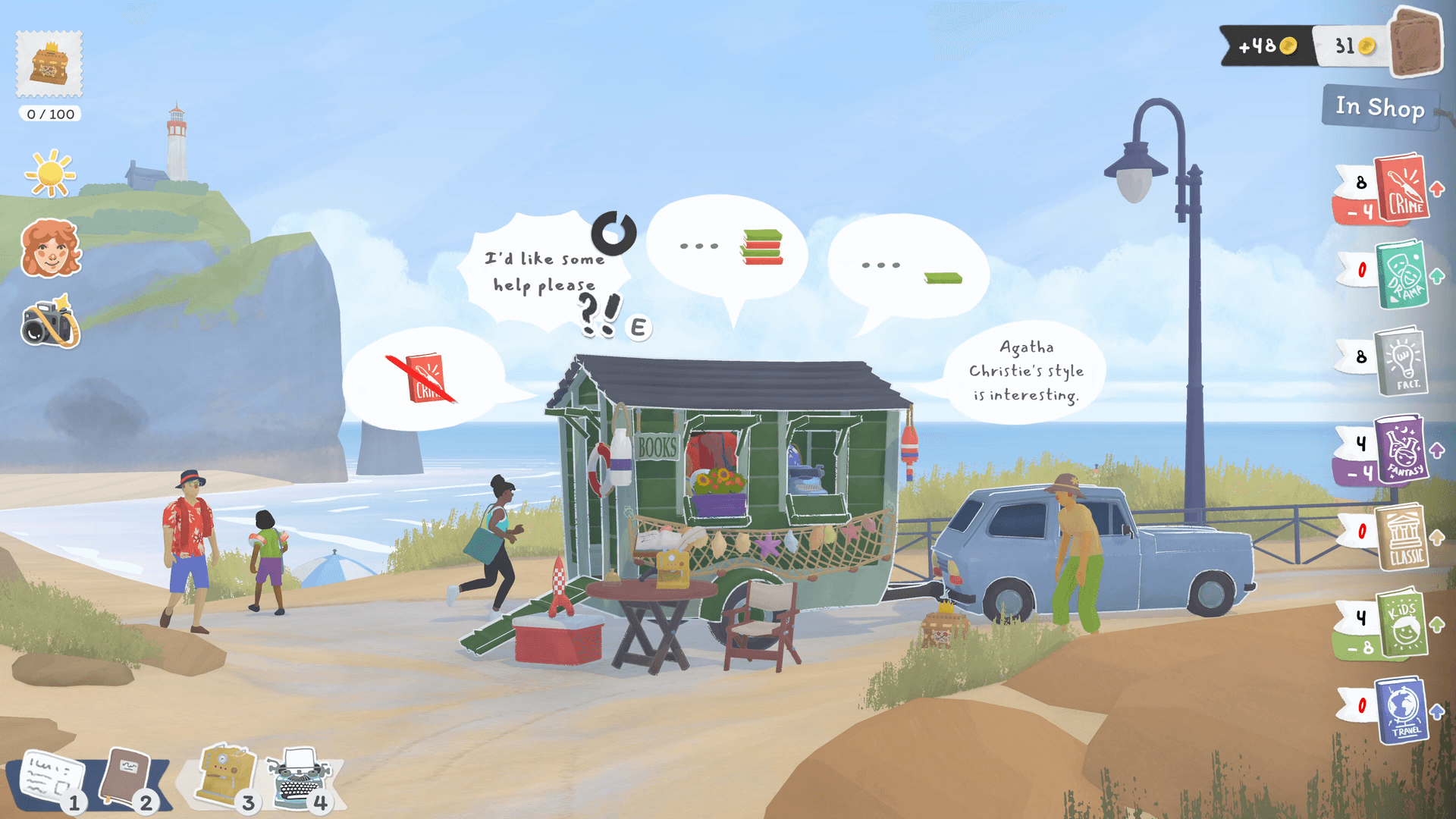 Tiny Bookshop screenshot 1