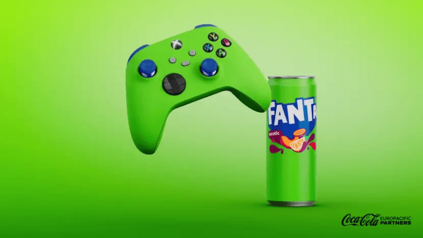 Xbox brengt nieuwe kleuren controller uit voor actie met Fanta