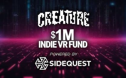 SideQuest en Creature kondigen fonds voor VR-ontwikkelaars aan