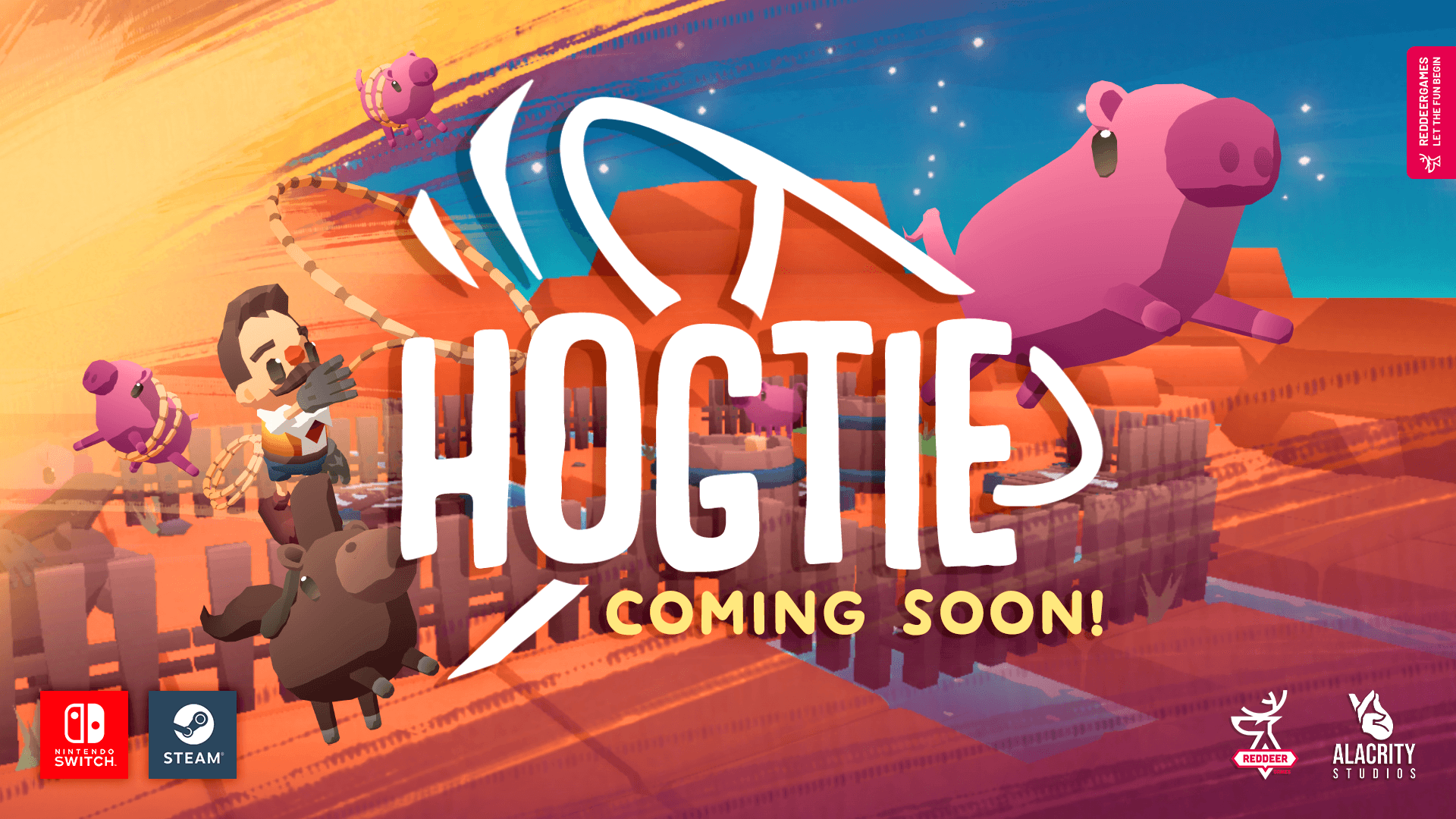 Puzzelen kun je met een lasso doen in Hogtie