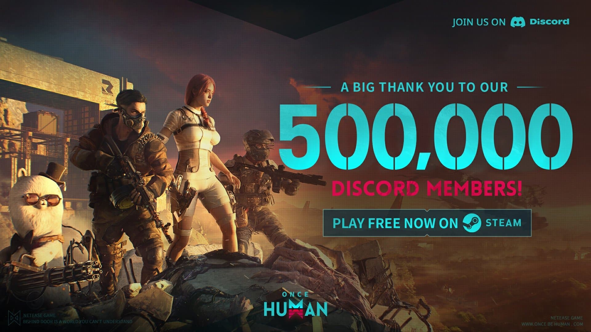 Once Human gaat hard, teaset nieuwe content