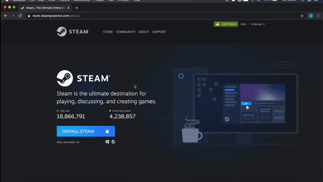 Steam krijgt native support voor Mac