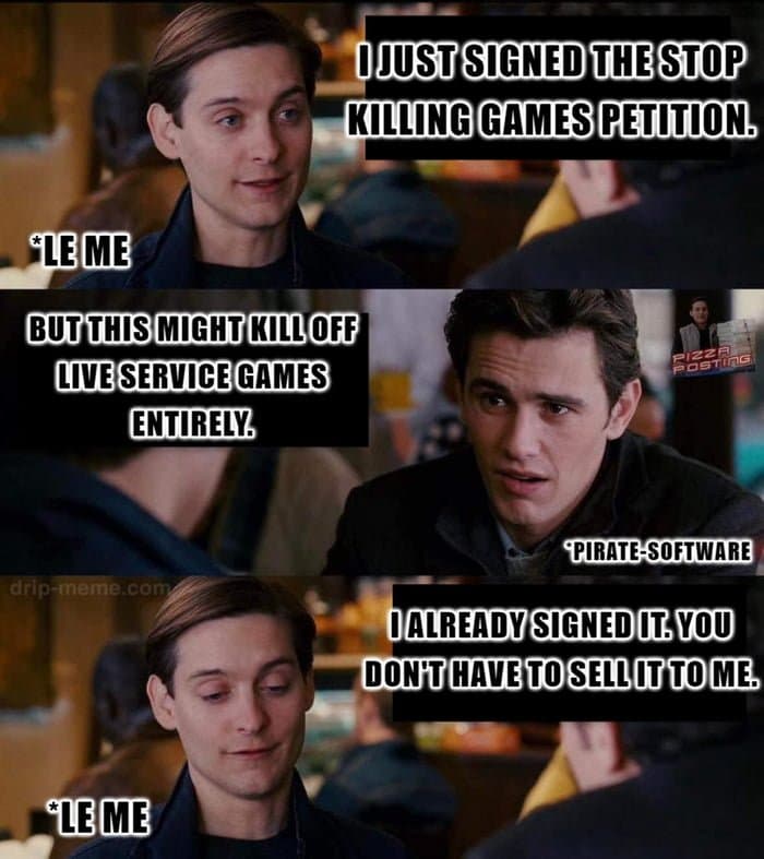 Stop Killing Games Meme