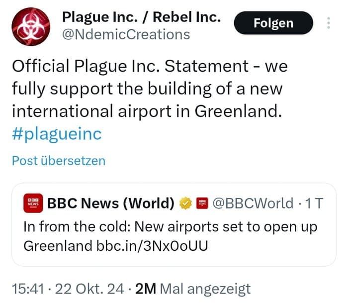 Plague Inc Greenland
