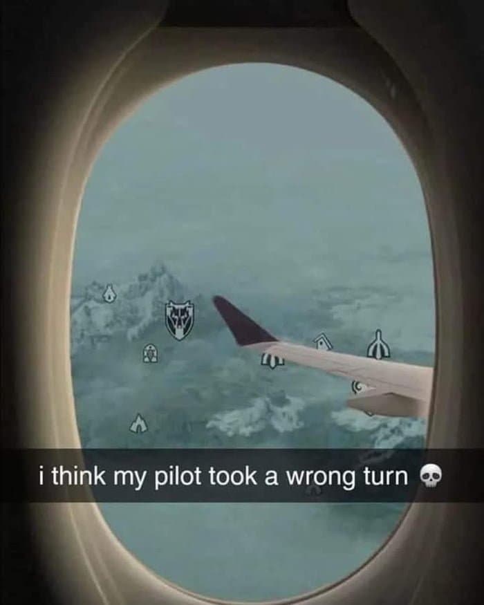Skyrim Plane