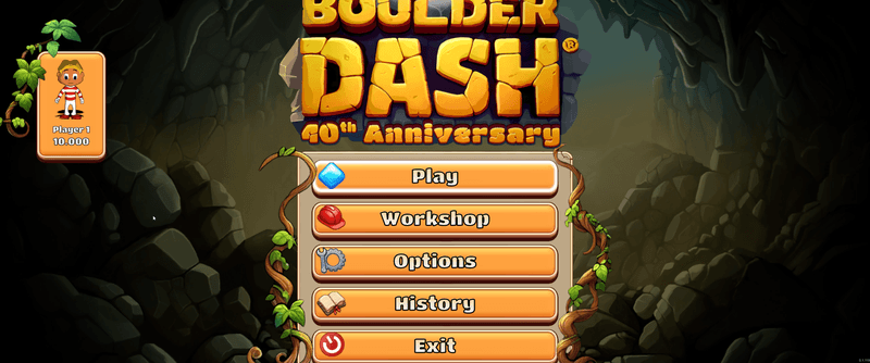 BOULDER DASH 40th Anniversary