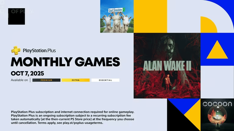De PlayStation Plus line-up van oktober is wel heel erg sterk