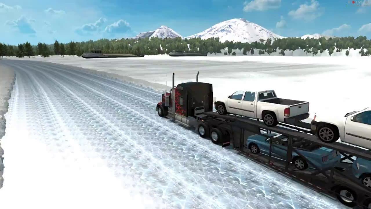 Je doet meer dan rijden in Alaskan Truck Simulator