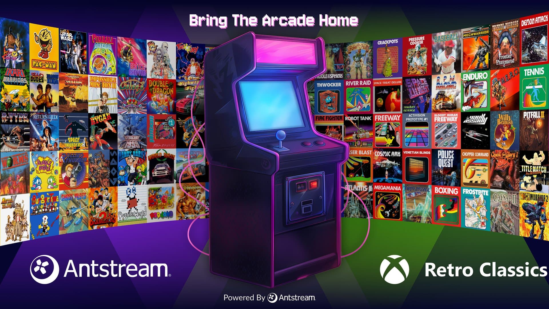 Antstream Arcade is beschikbaar op Xbox Game Pass