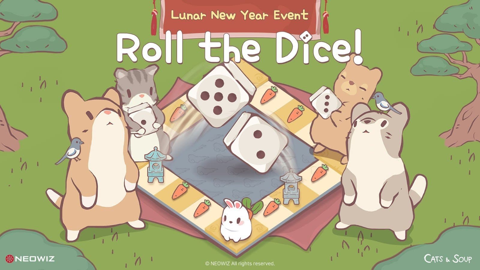 Nieuwjaar gaat lang door in Cats & Soup