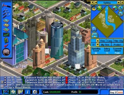 Capitalism II screenshot 2