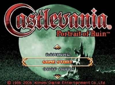 Castlevania: Portrait of Ruin screenshot 1