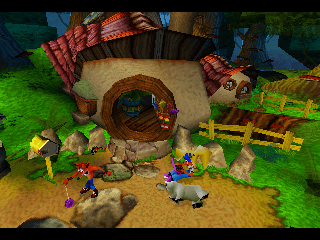 Crash Bandicoot: Warped screenshot 1