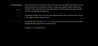 Crossroads screenshot 1