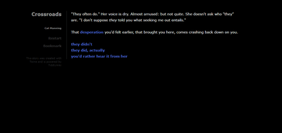 Crossroads screenshot 2