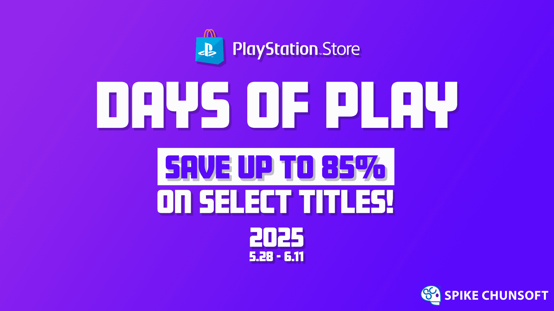 Spike Chunsoft doet mee met de Days of Play