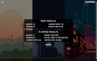 Falling words screenshot 6