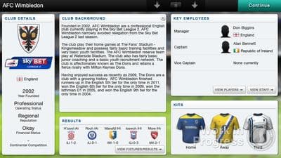 Football Manager Classic 2014 screenshot 1
