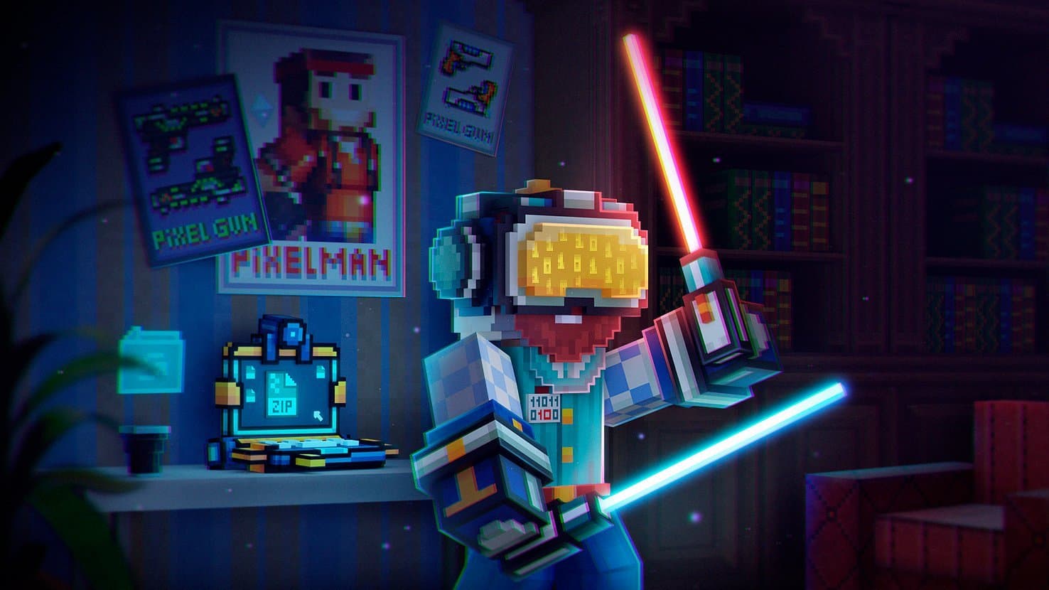 Pixel Gun 3D is nu ook op PC en beter dan ooit