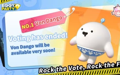 Eggy Party is weer een (smakelijk) karakter rijker