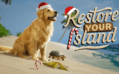 De demo van Restore Your Island is helemaal in kerstsfeer