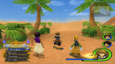 Kingdom Hearts II screenshot 2