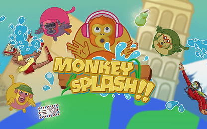 Monkey Splash!! laat zien dat apen ook waterdieren kunnen zijn