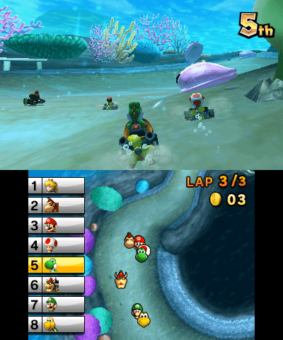 Mario Kart 7 screenshot 9