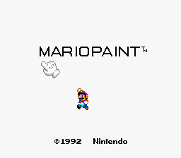 Mario Paint screenshot 2
