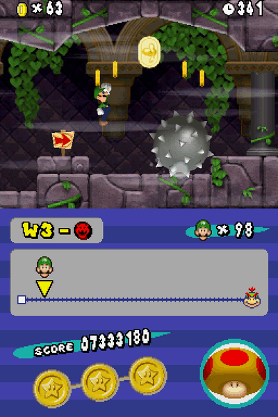 Newer Super Mario Bros. DS screenshot 1