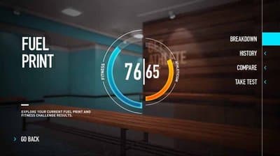 Nike+ Kinect Training screenshot 1