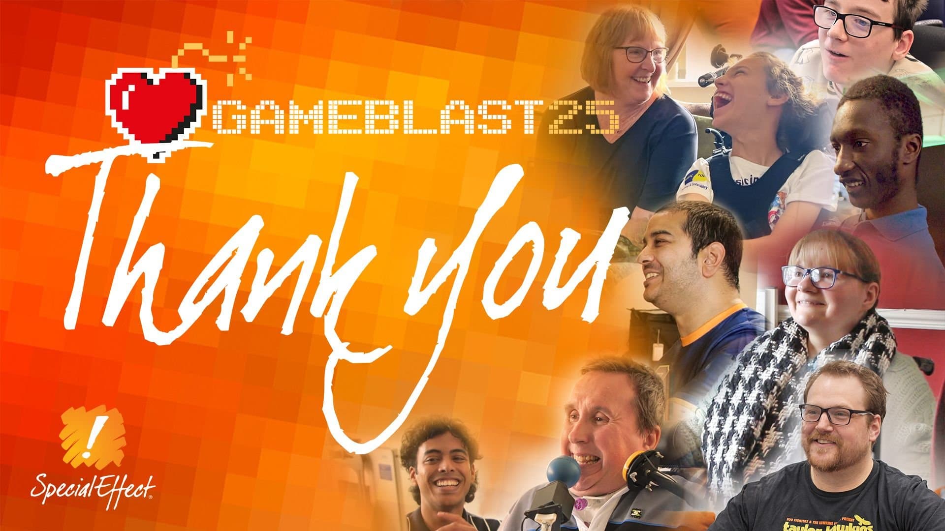 Organisatie achter GameBlast25 wil de donateurs graag hartelijk bedanken