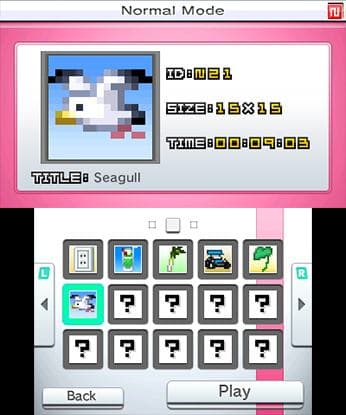 Picross e3 screenshot 3