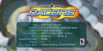 PixelJunk Racers screenshot 1