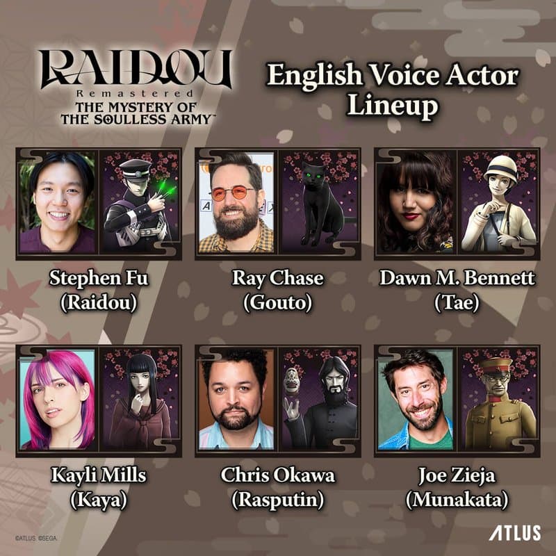 RAIDOU Remastered: The Mystery of the Soulless Army