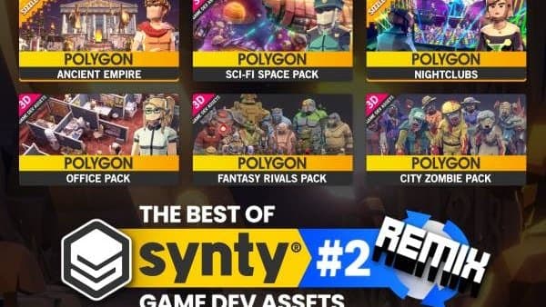 Geeft je polygon project een boost met deze assets van Humble Bundle