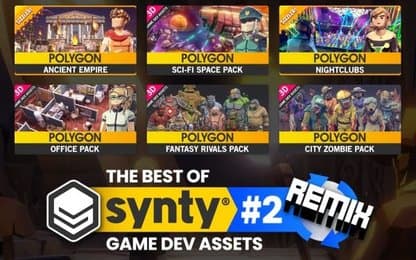 Geeft je polygon project een boost met deze assets van Humble Bundle