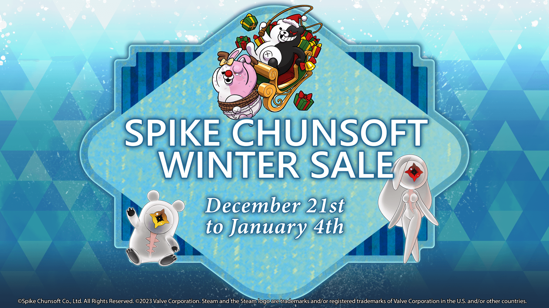 Spike Chunsoft laat de Steam Winter Sale niet aan zich voorbijgaan