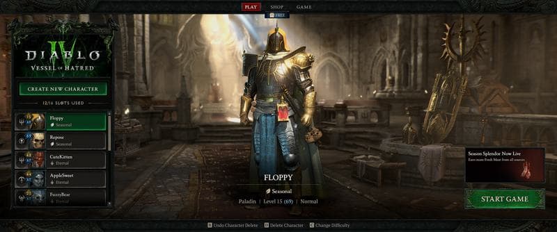 Diablo IV: Season of Slaughter