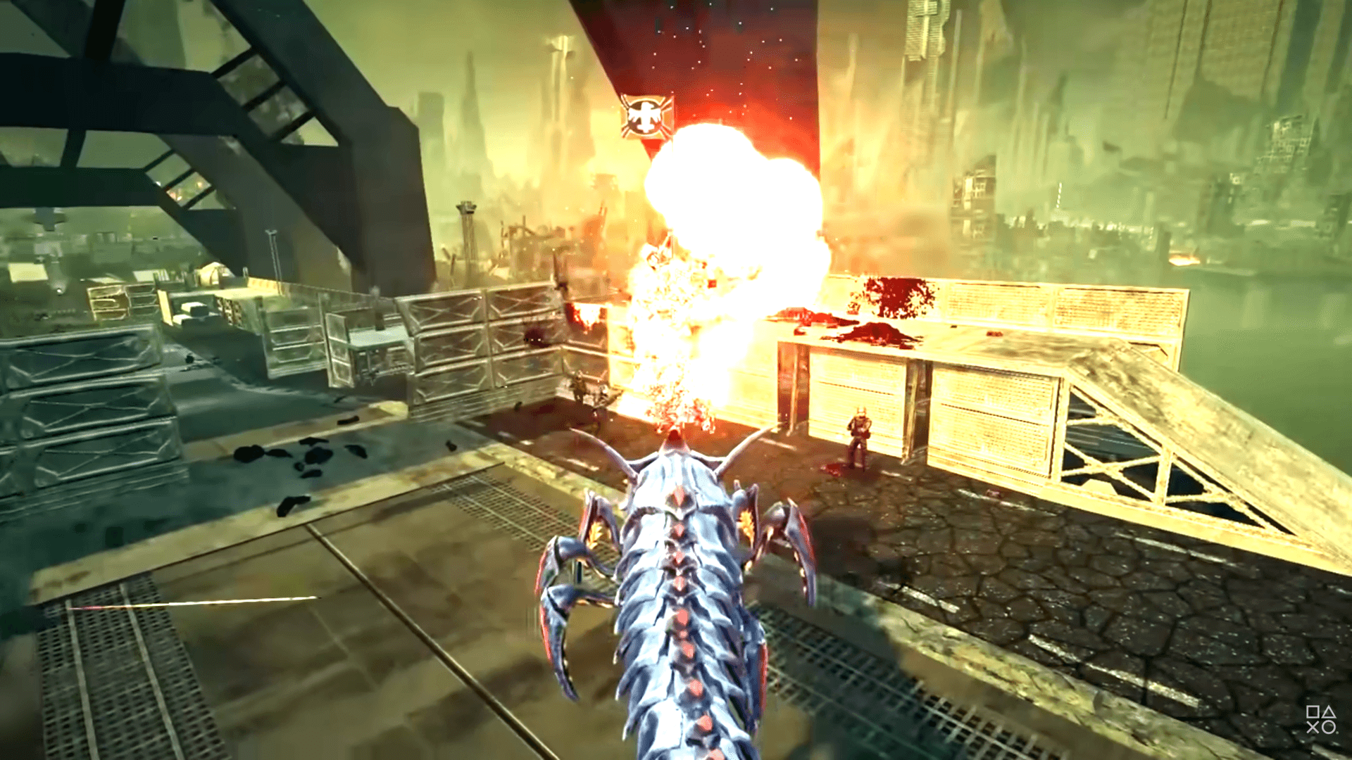 Starship Troopers: Ultimate Bug War! zit vol met bugs