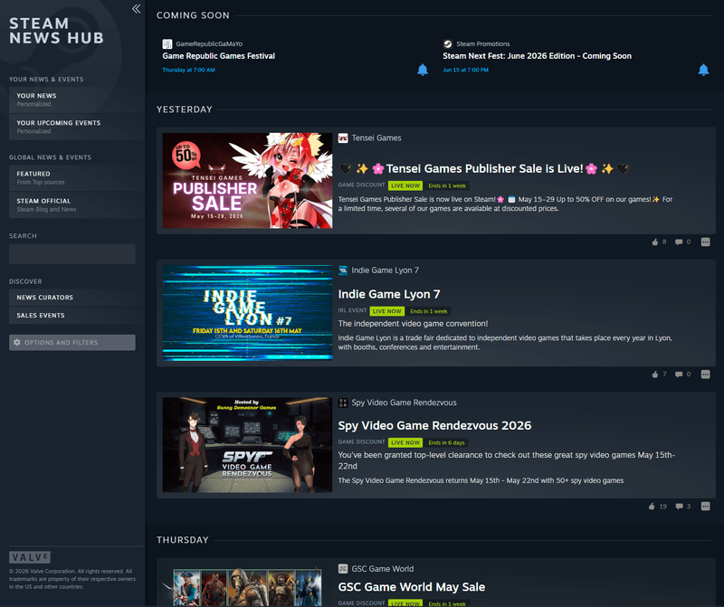 Steam library 2