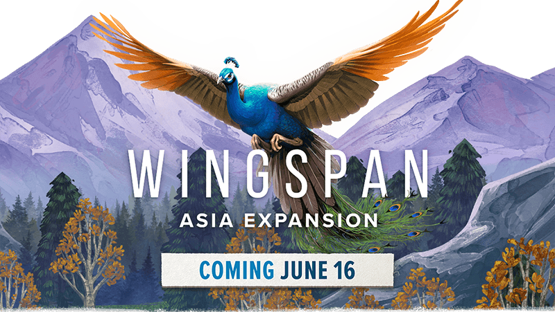 Reis mee naar Azië met de nieuwe DLC voor Wingspan